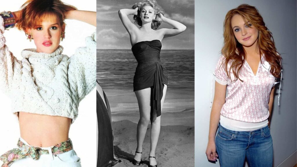 100 ans d'inspiration pour la mode rousse - hier et aujourd'hui
