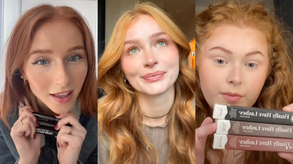 Ce que les rousses ont à dire sur le fait d'avoir enfin des cils sur TikTok