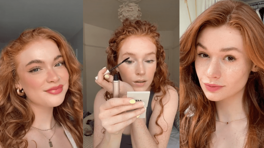 8 routines de maquillage quotidiennes de rousses sur TikTok
