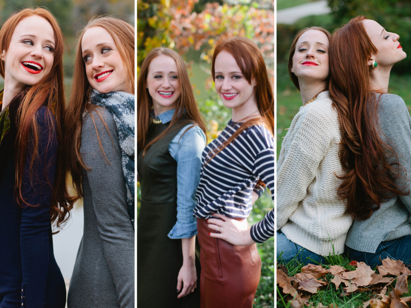 fall fashion redhead