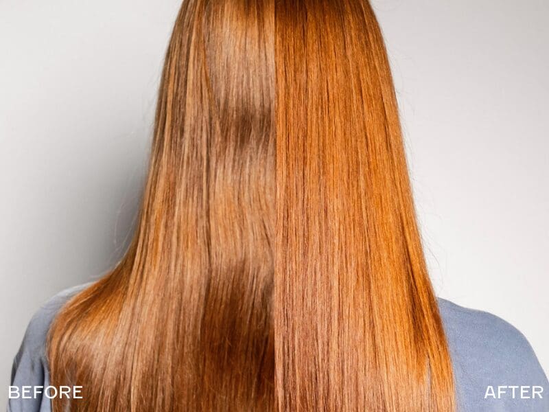 Comment empêcher les cheveux roux de se décolorer (et les garder doux aussi)